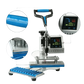 Silver Manual Heat Press Machine - GiFTiFY