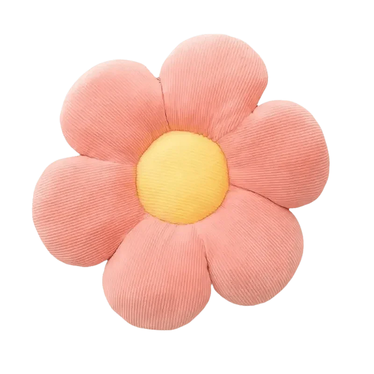 Sioloc Flower Pillow, 19.6inch, Flower Shaped Throw Pillow Cushion Flower Floor Pillow,Seating Cushion,Cute Room Decor & Plush Pillow For Bedroom Sofa Chair - GiFTiFY