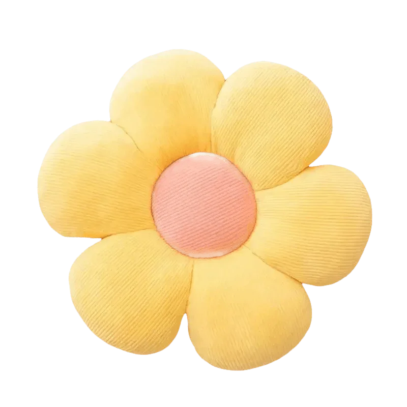 Sioloc Flower Pillow, 19.6inch, Flower Shaped Throw Pillow Cushion Flower Floor Pillow,Seating Cushion,Cute Room Decor & Plush Pillow For Bedroom Sofa Chair - GiFTiFY