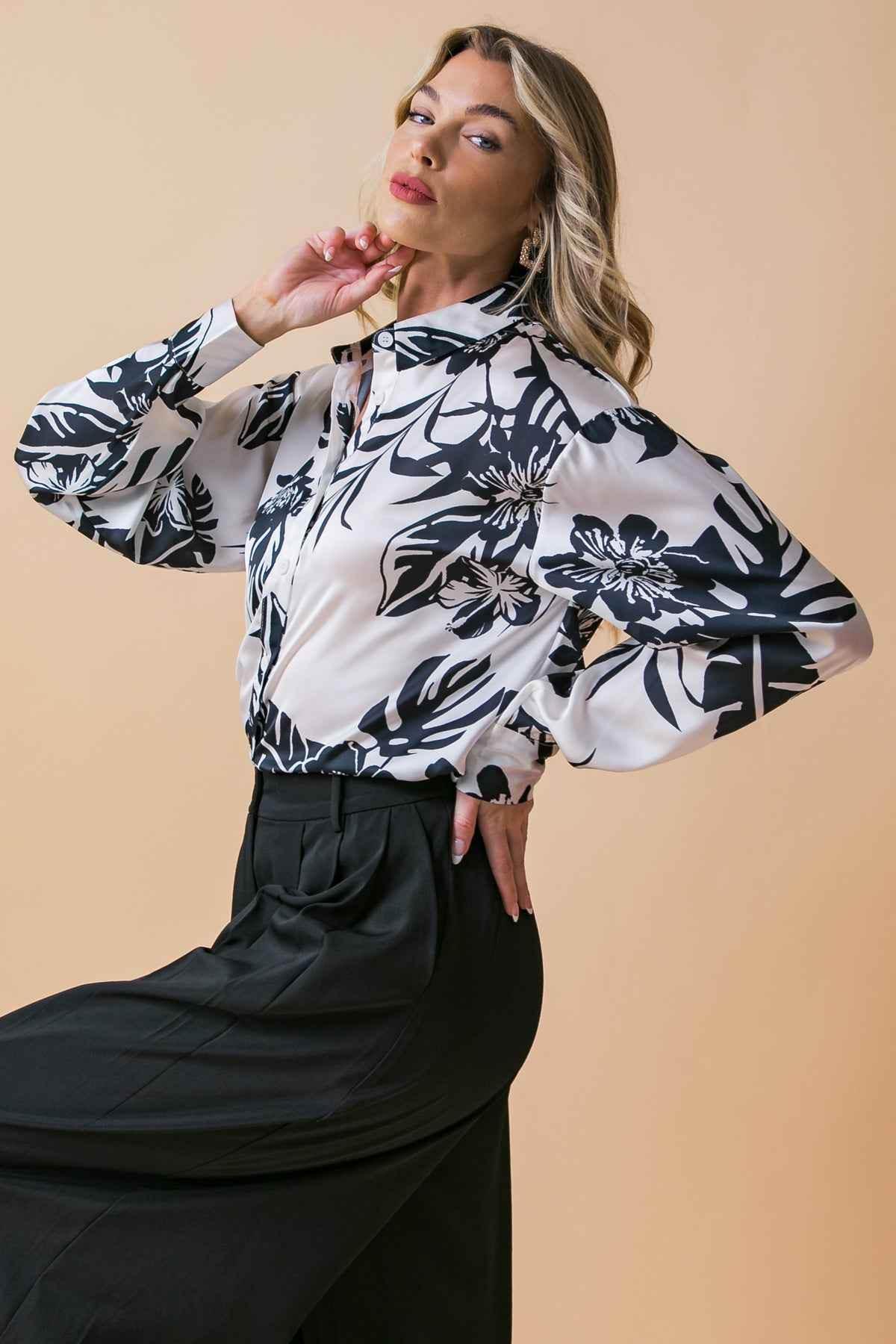 BRIDE AND TRUE SATIN TOP - GiFTiFY