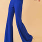 COUNTDOWN THE HOURS WOVEN FLARED PANTS