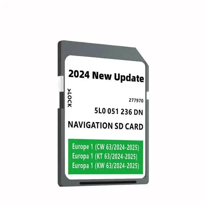 Skoda MIB2 Navigation SD Card 2024 SD Card by Dropshee