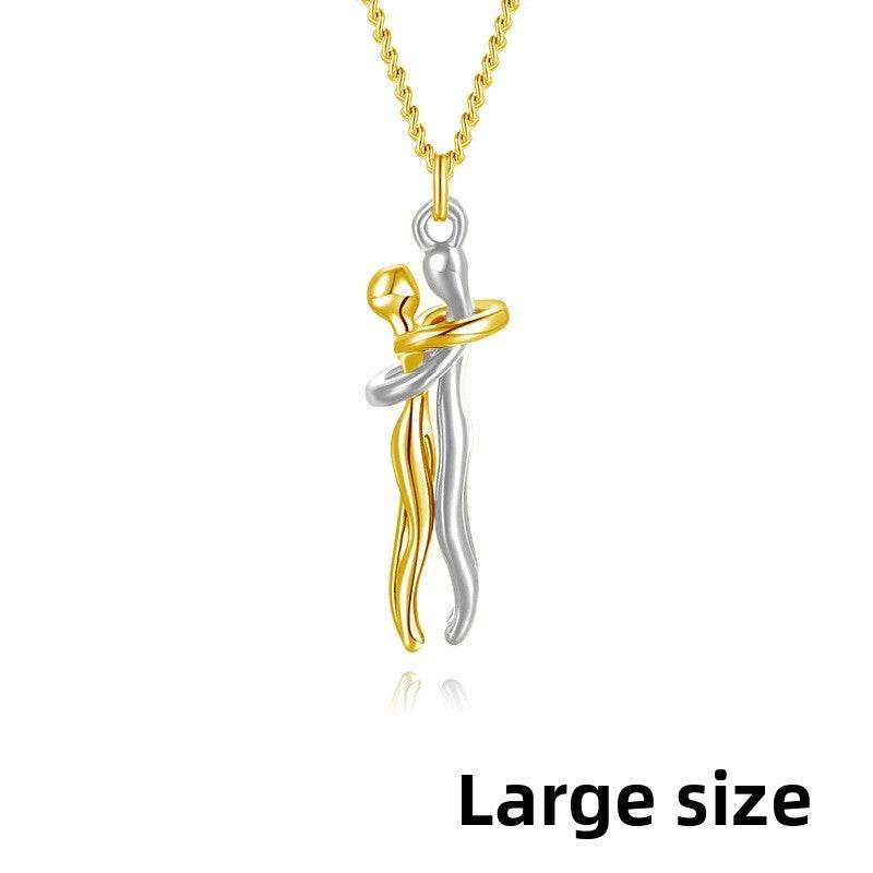 Romantic Embrace Necklace mutual by mutualdropshopping