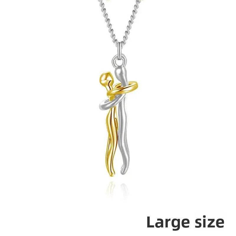 Romantic Embrace Necklace mutual by mutualdropshopping