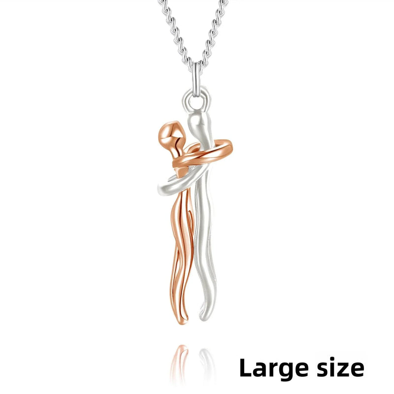 Romantic Embrace Necklace mutual by mutualdropshopping