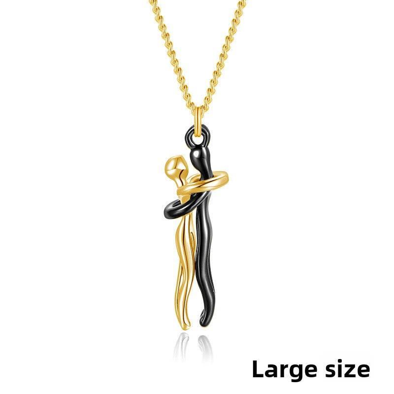 Romantic Embrace Necklace mutual by mutualdropshopping