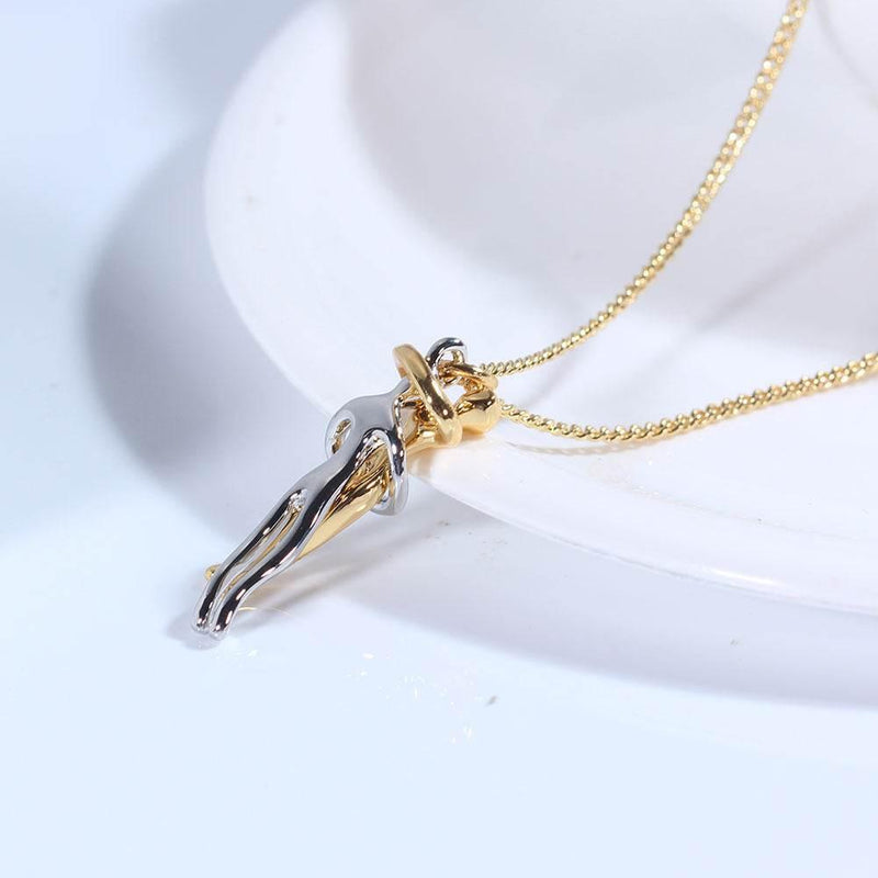 Romantic Embrace Necklace mutual by mutualdropshopping