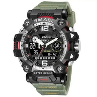 SMAEL Brand Tan and Black Outdoor Sport Mens Watch