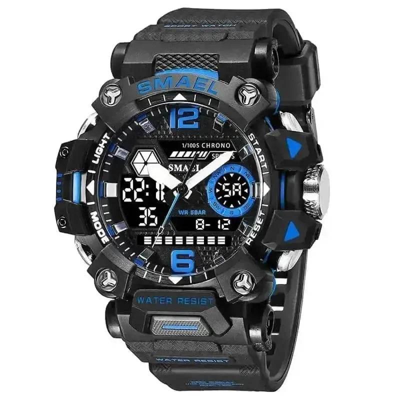 SMAEL Brand Tan and Black Outdoor Sport Mens Watch Watches by SMAEL Official Store