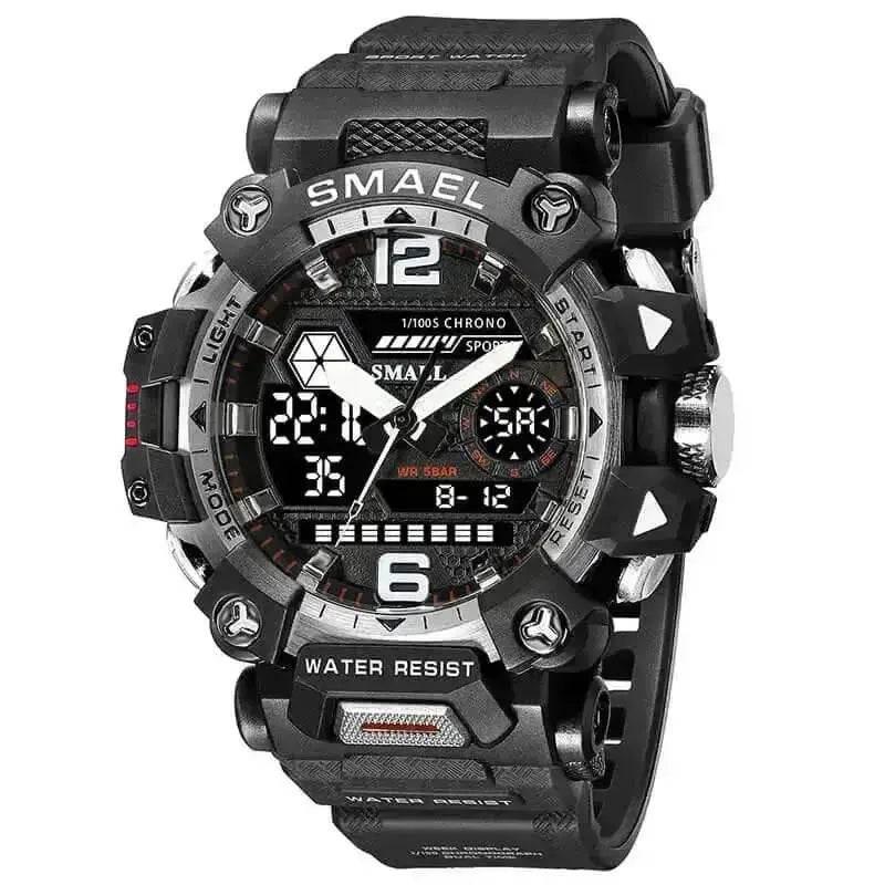 SMAEL Brand Tan and Black Outdoor Sport Mens Watch Watches by SMAEL Official Store