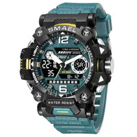 SMAEL Brand Tan and Black Outdoor Sport Mens Watch