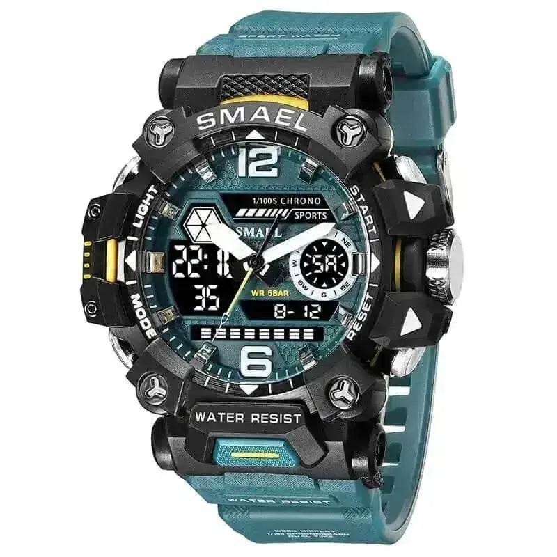 SMAEL Brand Tan and Black Outdoor Sport Mens Watch Watches by SMAEL Official Store