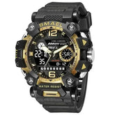 SMAEL Brand Tan and Black Outdoor Sport Mens Watch - GiFTiFY