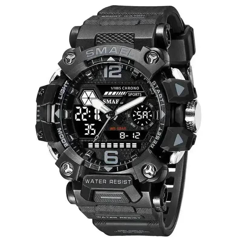 SMAEL Brand Tan and Black Outdoor Sport Mens Watch Watches by SMAEL Official Store