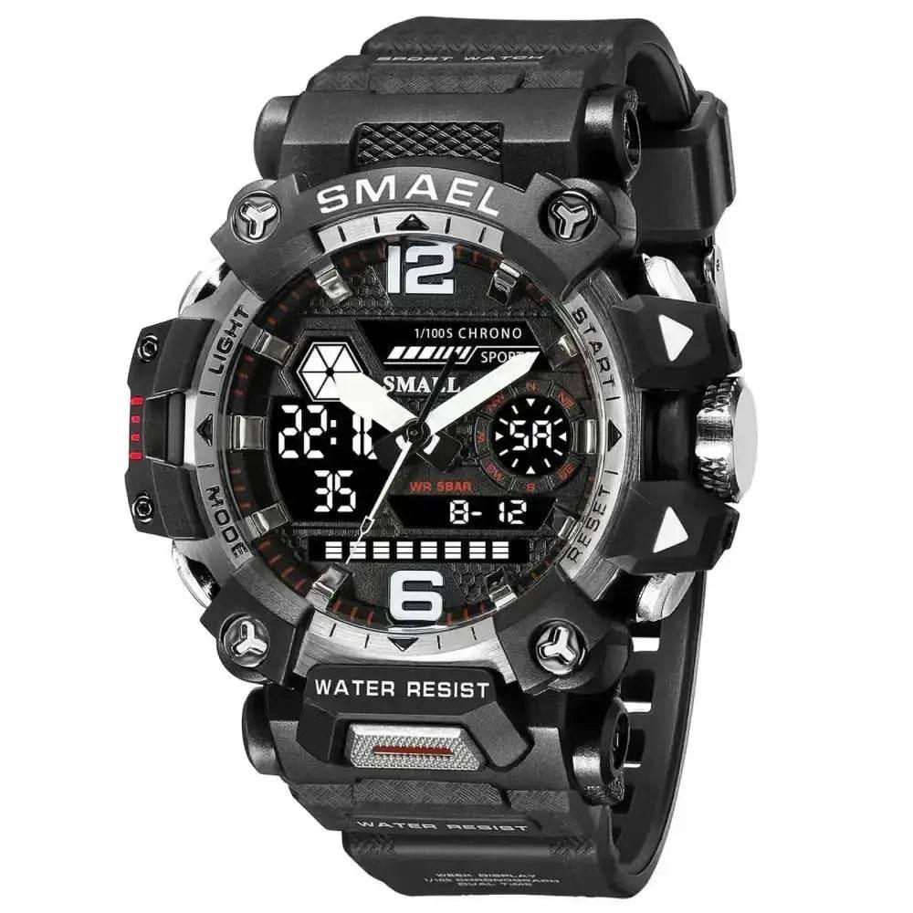 SMAEL Brand Tan and Black Outdoor Sport Mens Watch Watches by SMAEL Official Store