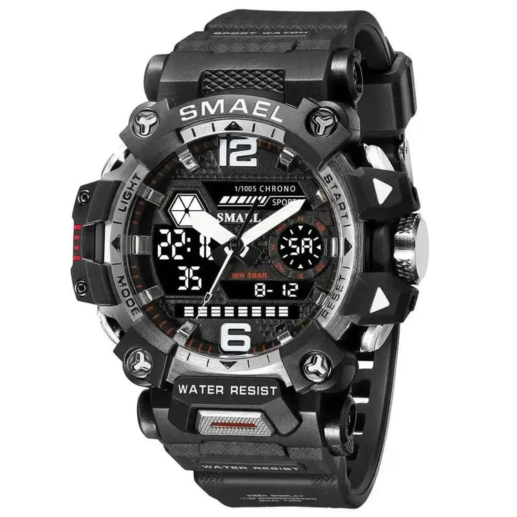 SMAEL Brand Tan and Black Outdoor Sport Mens Watch - GiFTiFY