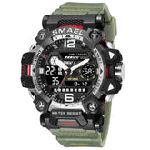SMAEL Brand Tan and Black Outdoor Sport Mens Watch - GiFTiFY