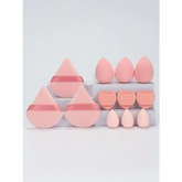 Small Medium and Large 12PCS Combination Set Makeup Puff Essential for Beginners Cosmetic Puff Set Makeup Foundation Sponge - GiFTiFY