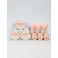 Small Medium and Large 12PCS Combination Set Makeup Puff Essential