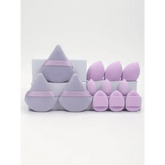 Small Medium and Large 12PCS Combination Set Makeup Puff Essential for Beginners Cosmetic Puff Set Makeup Foundation Sponge - GiFTiFY