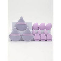 Small Medium and Large 12PCS Combination Set Makeup Puff Essential