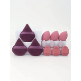 Small Medium and Large 12PCS Combination Set Makeup Puff Essential for Beginners Cosmetic Puff Set Makeup Foundation Sponge - GiFTiFY