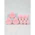 Small Medium and Large 12PCS Combination Set Makeup Puff Essential for Beginners Cosmetic Puff Set Makeup Foundation Sponge - GiFTiFY
