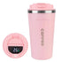 Smart Coffee Tumbler 380ml 510ml Stainless Steel Intelligent Temperature Display Travel Mug Thermos Cup with Portable Rope - GiFTiFY