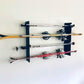 Ski Wall Rack for Snow & Water Skis – Indoor Storage for Garage, Basement, or Home