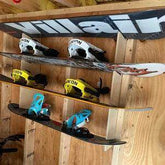 Snowboard Storage Rack – Shed Organizer for Snow Gear & Sporting Equipment - GiFTiFY