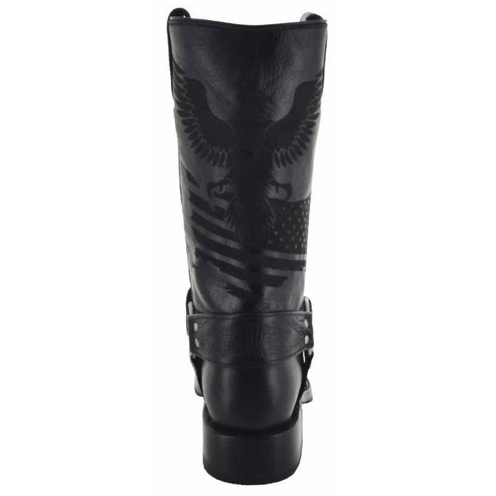 Eagle Rider Men's Leather Biker Boots (H50021) - GiFTiFY