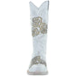 White Rose Inlayed Women's Cowgirl Boots (M50032)