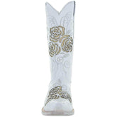 White Rose Inlayed Women&