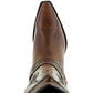 Women's Harness Boots | Brown Leather Harness Boots (M50039)