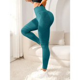Sports Pants With Sexy Lines Lifting Buttocks sports Tight Pants Women&