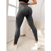 Sports Pants With Sexy Lines Lifting Buttocks sports Tight Pants Women&