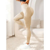 Sports Pants With Sexy Lines Lifting Buttocks sports Tight Pants Women&
