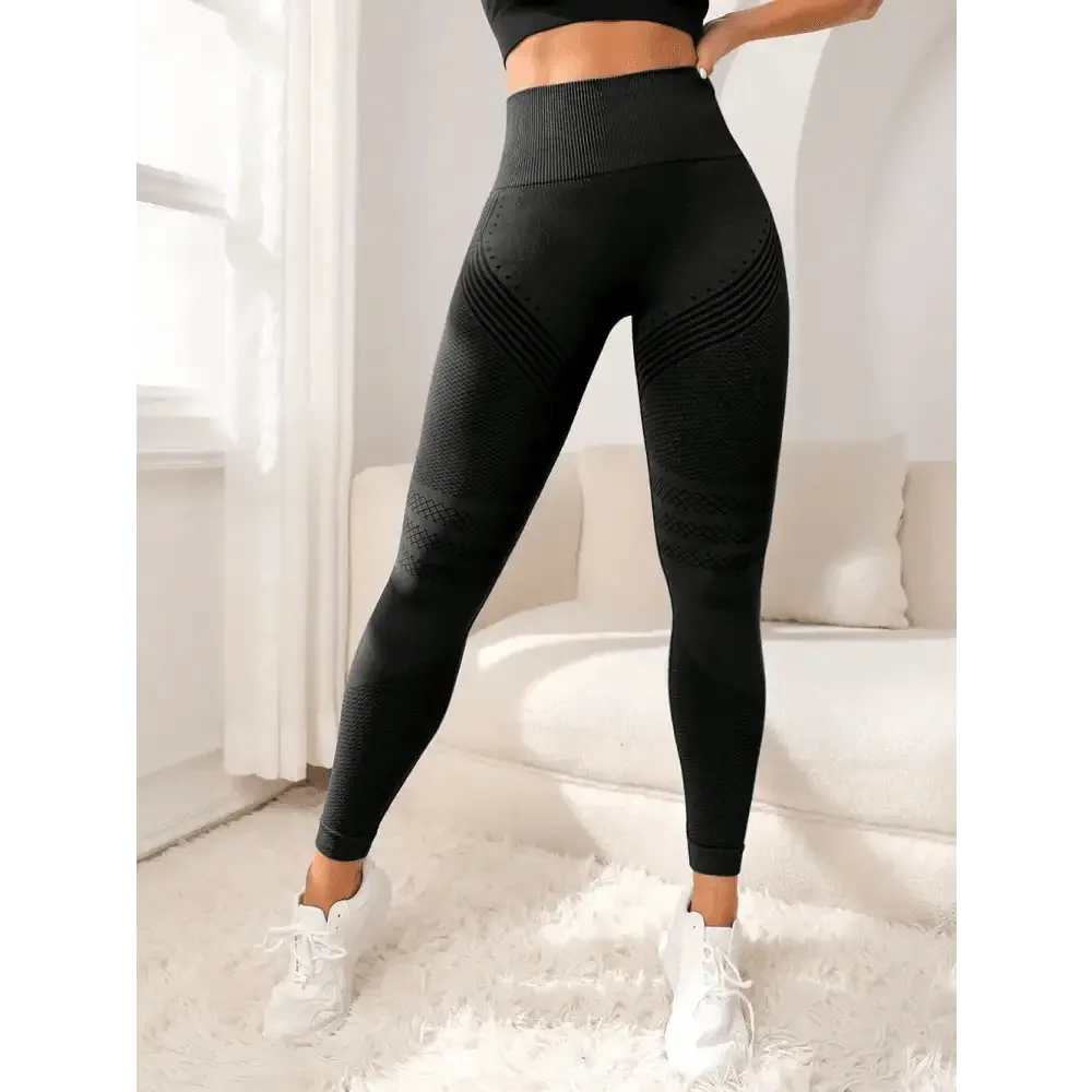 Sports Pants With Sexy Lines Lifting Buttocks sports Tight Pants Women&