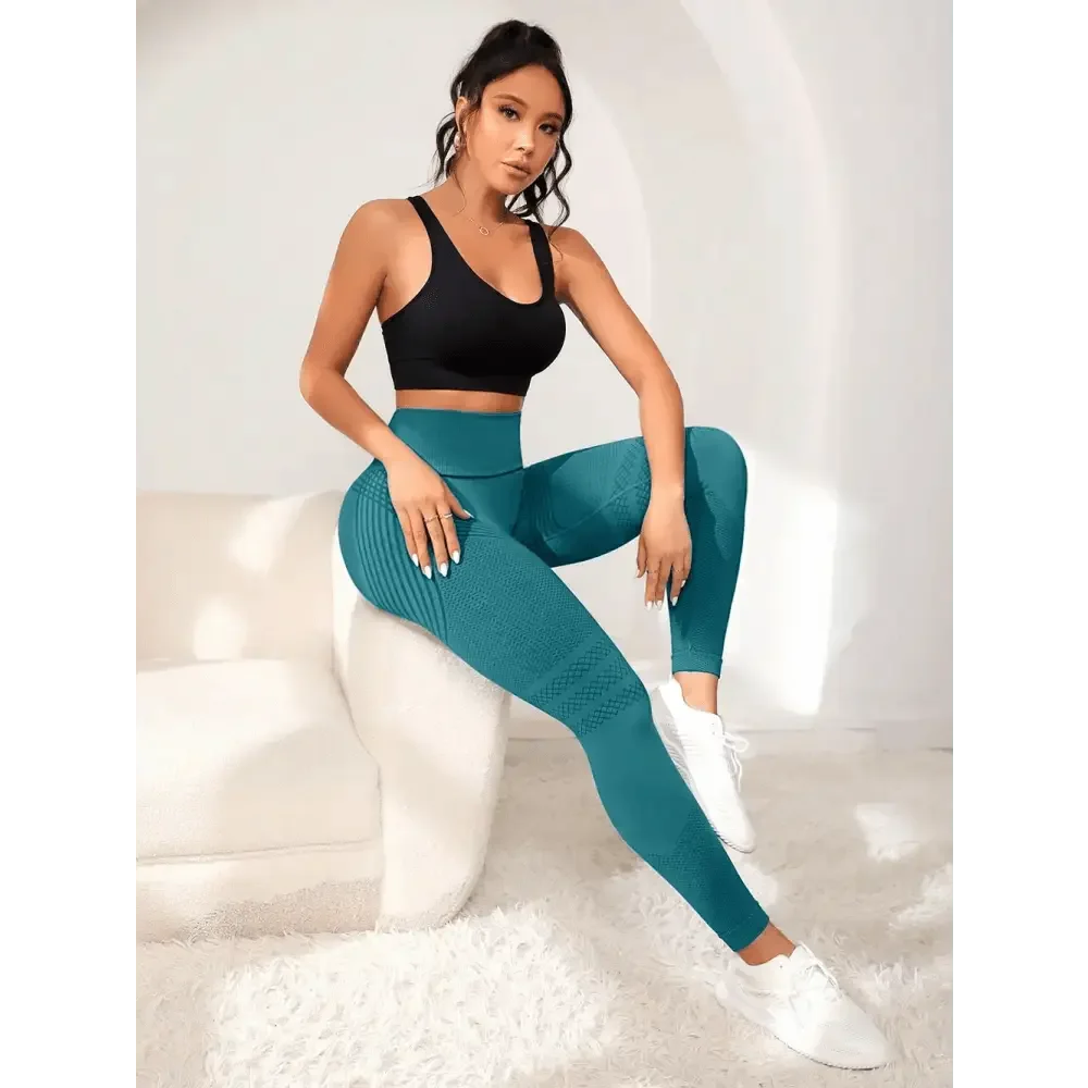 Sports Pants With Sexy Lines Lifting Buttocks sports Tight Pants Women&