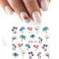 Spring Flower Leaf Nail Decals - GiFTiFY