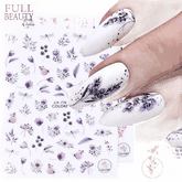 Spring Flower Leaf Nail Decals - GiFTiFY