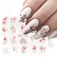 Spring Flower Leaf Nail Decals - GiFTiFY
