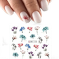 Spring Flower Leaf Nail Decals - GiFTiFY