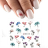 Spring Flower Leaf Nail Decals - GiFTiFY