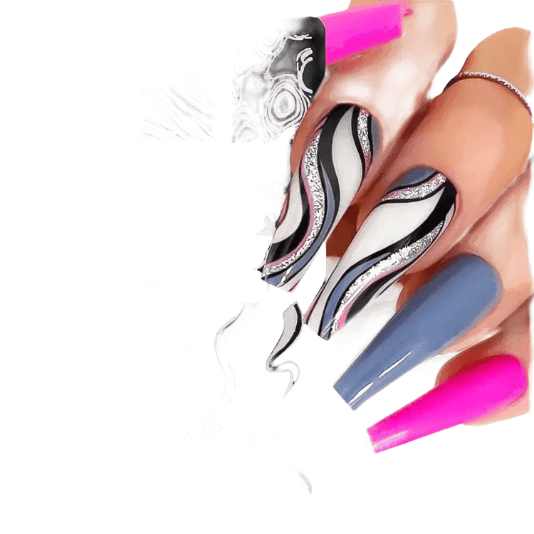 Spring Flowers Nail Stamping Plates Cherry Blossom - GiFTiFY