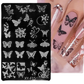Spring Flowers Nail Stamping Plates Cherry Blossom - GiFTiFY