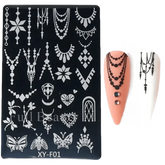 Spring Flowers Nail Stamping Plates Cherry Blossom - GiFTiFY