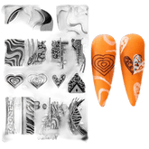 Spring Flowers Nail Stamping Plates Cherry Blossom - GiFTiFY