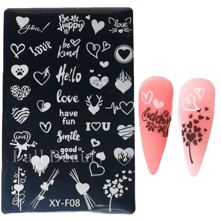 Spring Flowers Nail Stamping Plates Cherry Blossom - GiFTiFY