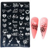 Spring Flowers Nail Stamping Plates Cherry Blossom - GiFTiFY